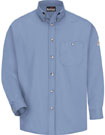 Bulwark Flame Resistant 5.25oz Button Front Dress Uniform Shirt 